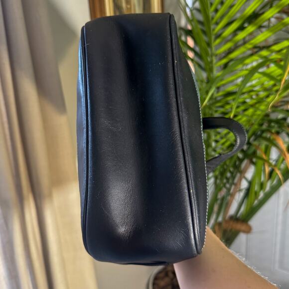 ,🎨 One-of-a-Kind VTG Coach Legacy Zip Satchel - Custom Abstract Celadon Dye Y2K - Picture 5 of 10